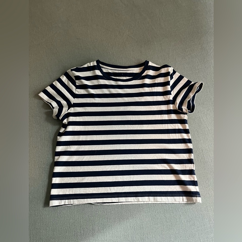 Everlane box cut T-shirt.